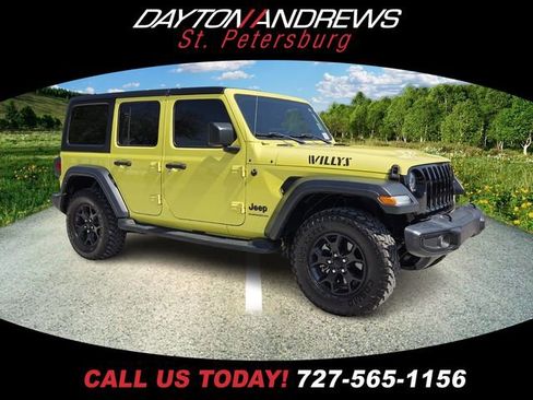 Certified 2023 Jeep Wrangler Unlimited Sport AWD/4WD image 1