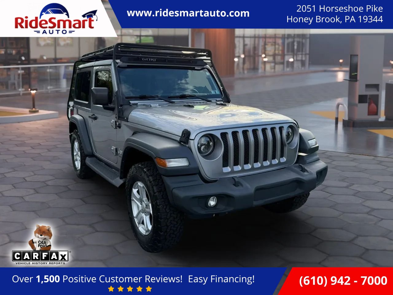 Used 2019 Jeep Wrangler Sport AWD/4WD image 1