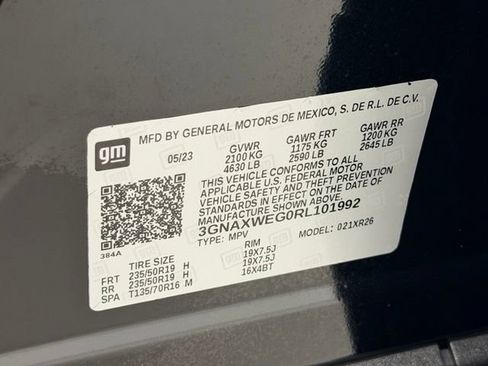 Certified 2024 Chevrolet Equinox RS AWD/4WD image 22