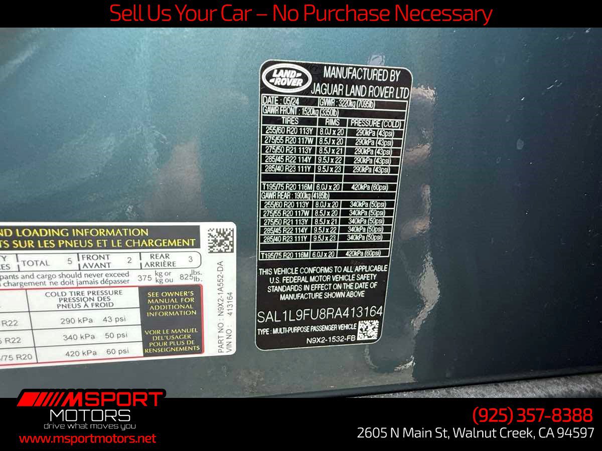 Used 2024 Land Rover Range Rover Sport Dynamic SE AWD/4WD image 26