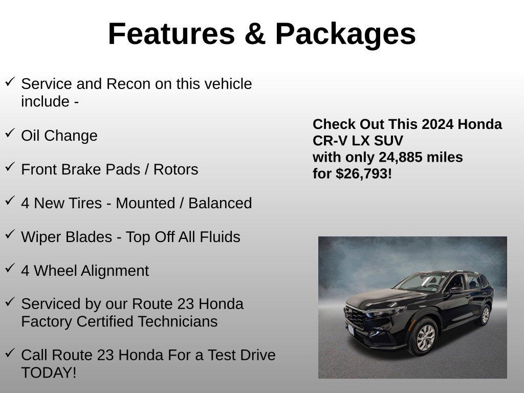 Certified 2024 Honda CR-V LX image 4