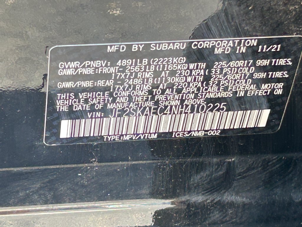 Used 2022 Subaru Forester Premium w/ Popular Package #1 AWD/4WD image 37