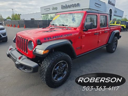 Certified 2021 Jeep Gladiator Rubicon AWD/4WD image 1