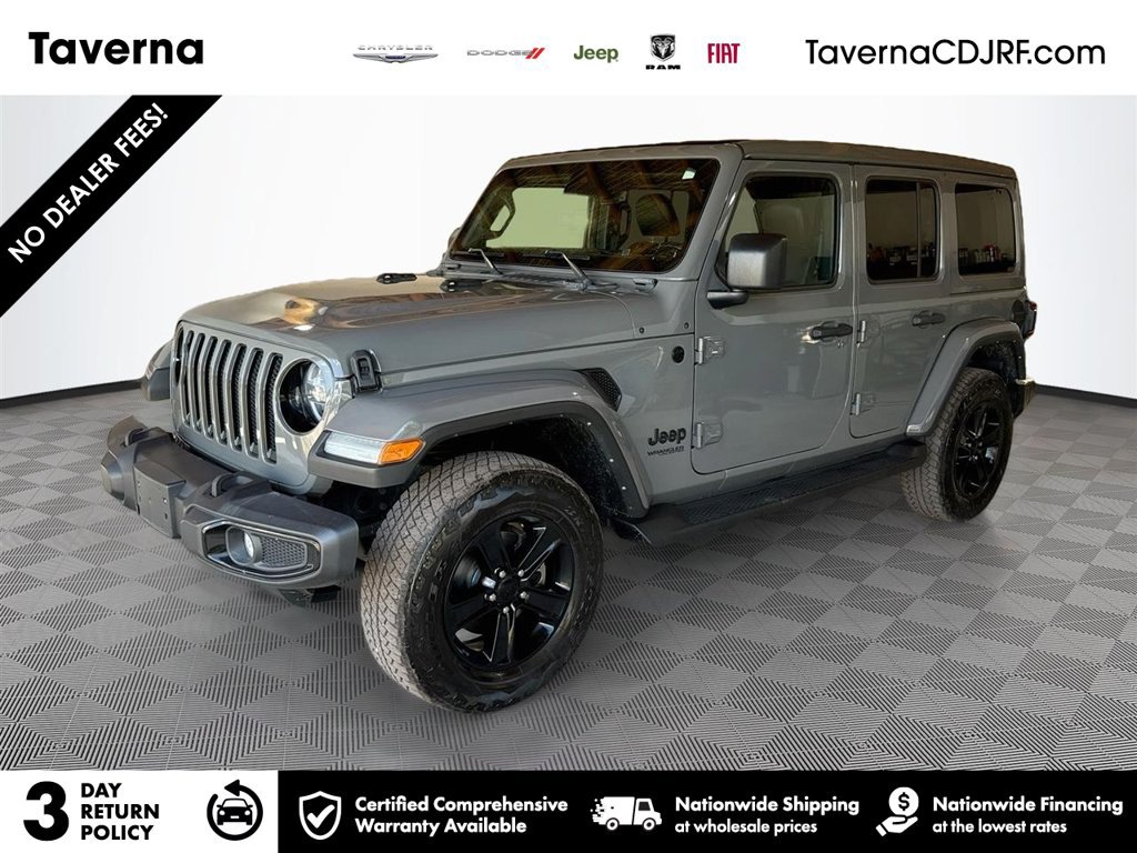 Certified 2022 Jeep Wrangler Unlimited Sahara AWD/4WD image 1