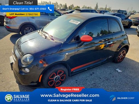 Used 2016 FIAT 500 e w/ Esport Package FWD image 1