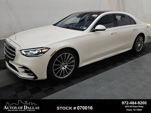 Used 2022 Mercedes-Benz S 500 4MATIC w/ AMG Line Package image 1