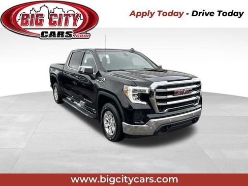Used 2021 GMC Sierra 1500 SLE w/ Driver Alert Package I AWD/4WD image 1