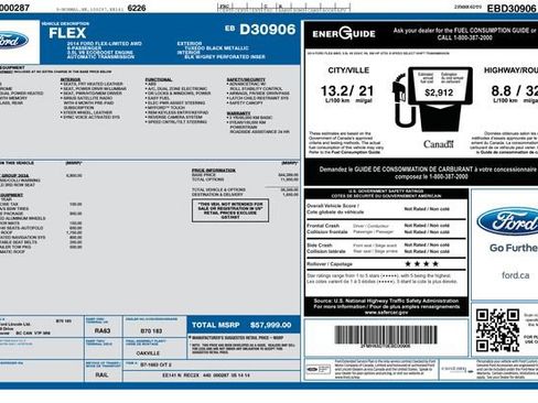 Used 2014 Ford Flex Limited w/ Equipment Group 303A image 20