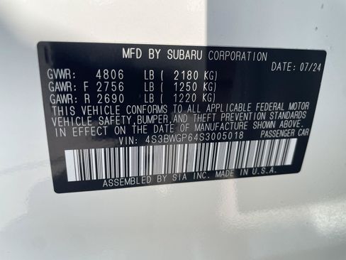 Certified 2025 Subaru Legacy Touring XT AWD/4WD image 30