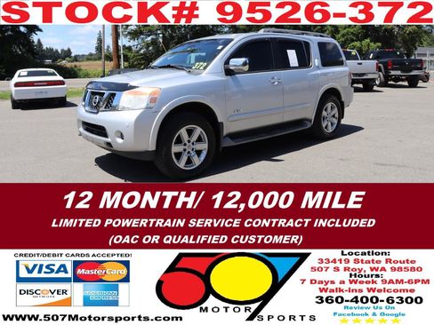 Used 2009 Nissan Armada LE w/ Technology Pkg AWD/4WD image 2