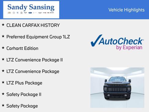 Used 2021 Chevrolet Silverado 2500 LTZ w/ Carhartt Edition AWD/4WD image 7