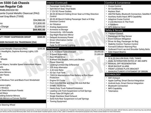 New 2025 RAM 5500 Tradesman image 22