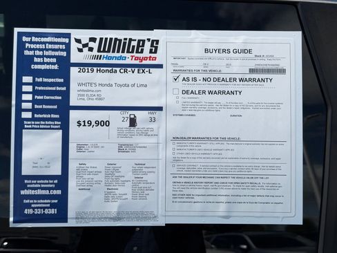 Used 2019 Honda CR-V EX-L image 37
