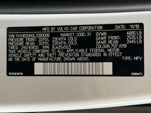 Used 2020 Volvo XC40 T5 R-Design w/ Protection Package Premier AWD/4WD image 26