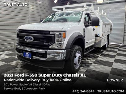 Used 2021 Ford F550 2WD Regular Cab Super Duty