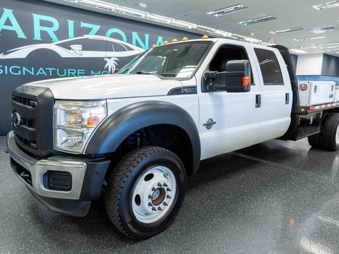 Used 2012 Ford F550 4x4 Crew Cab Super Duty w/ Payload Upgrade Pkg image 1