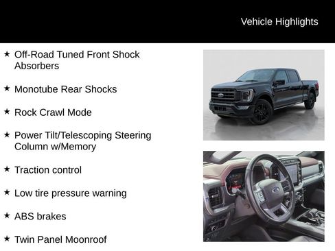 Used 2023 Ford F150 Lariat w/ Equipment Group 502A High AWD/4WD image 31