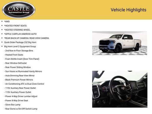 Used 2020 RAM 1500 Big Horn image 3