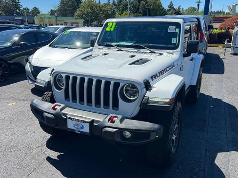 Used 2021 Jeep Wrangler Rubicon w/ LED Lighting Group AWD/4WD image 3