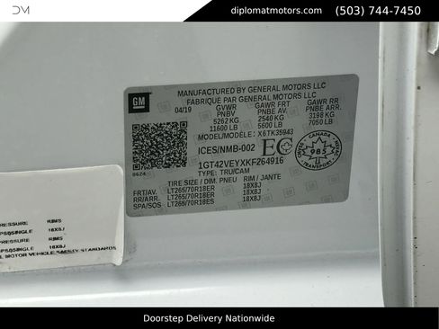 Used 2019 GMC Sierra 3500 SLT image 51