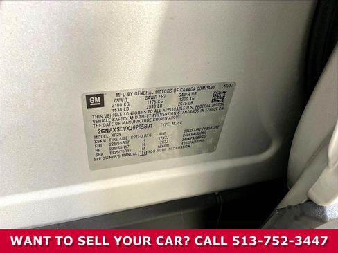 Used 2018 Chevrolet Equinox LT AWD/4WD image 19