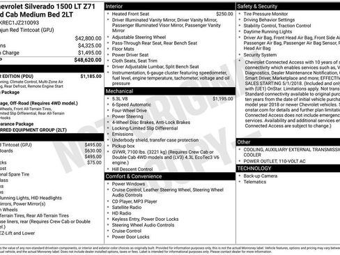 Used 2018 Chevrolet Silverado 1500 LT w/ All Star Edition image 11