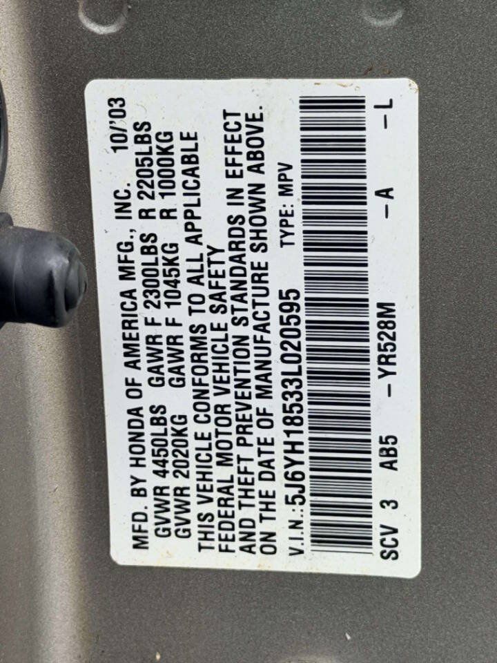 Used 2003 Honda Element EX image 18