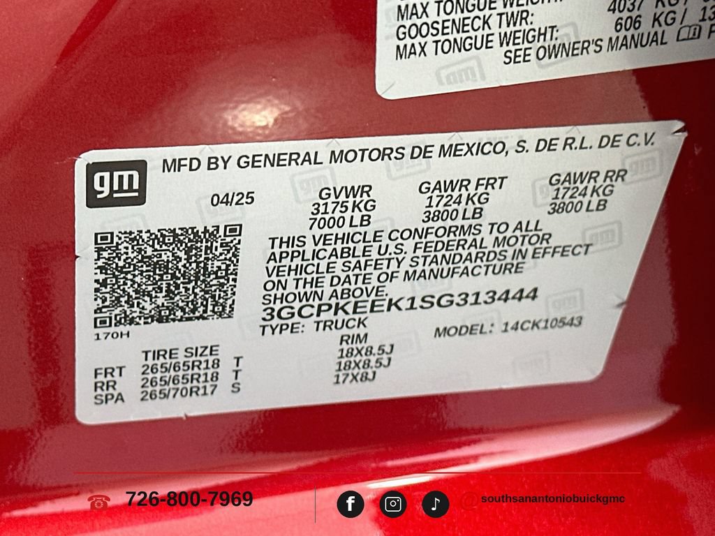Certified 2025 Chevrolet Silverado 1500 RST AWD/4WD image 33