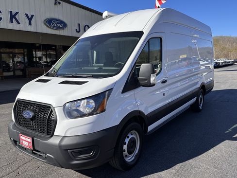 Used 2023 Ford Transit 350 148 High Roof Extended w/ Upfitter Package RWD image 2