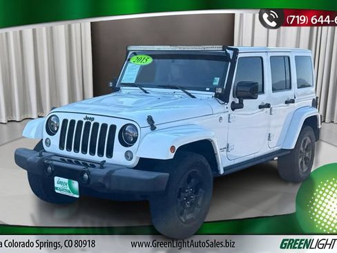 Used 2015 Jeep Wrangler Unlimited Sahara AWD/4WD image 1