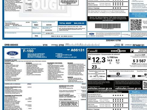 Used 2024 Ford F150 Lariat w/ Equipment Group 502A High AWD/4WD image 3
