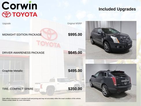 Used 2016 Cadillac SRX Performance w/ Midnight Edition Package AWD/4WD image 4