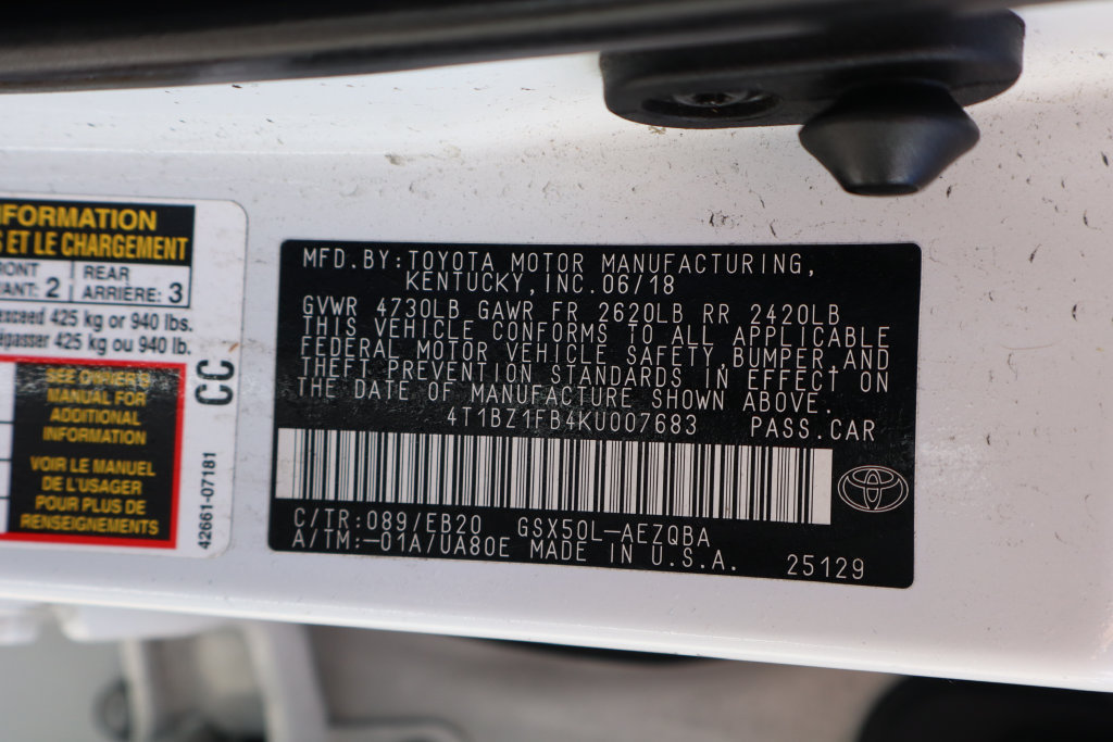Used 2019 Toyota Avalon XSE w/ All Weather Liner Package FWD image 51