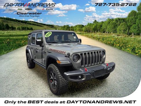 Used 2018 Jeep Wrangler Unlimited Rubicon AWD/4WD image 1