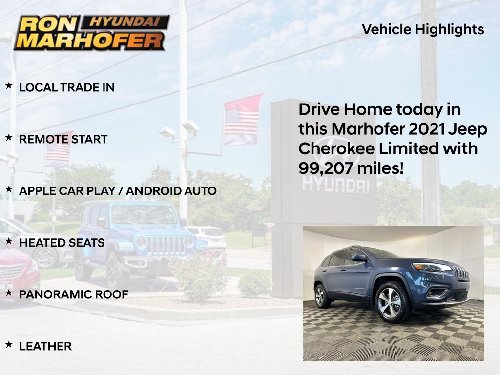 Used 2021 Jeep Cherokee Limited AWD/4WD image 14