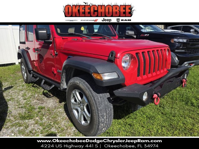 Used 2018 Jeep Wrangler Unlimited Sport S AWD/4WD image 1
