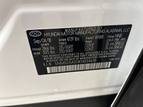 Used 2019 Hyundai Santa Fe SE FWD image 32