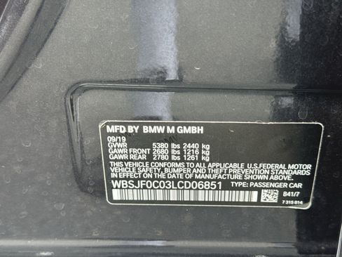 Used 2020 BMW M5 AWD/4WD image 36