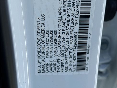 New 2025 Honda Accord SE image 26