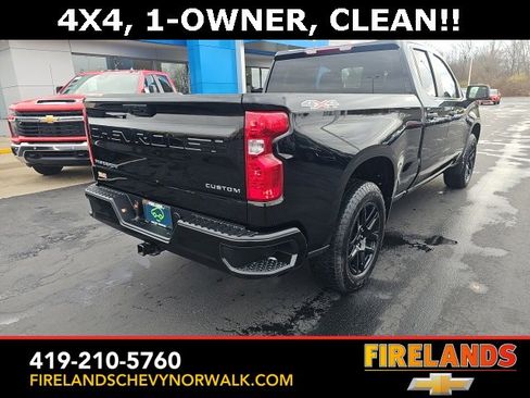 Certified 2024 Chevrolet Silverado 1500 Custom w/ Turbomax Blackout Package image 6