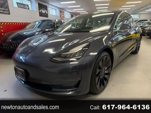Used 2018 Tesla Model 3 Long Range AWD/4WD image 1