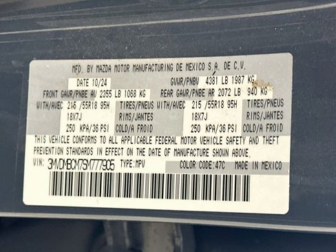 Used 2025 MAZDA CX-30 AWD 2.5 S w/ Preferred Package image 12