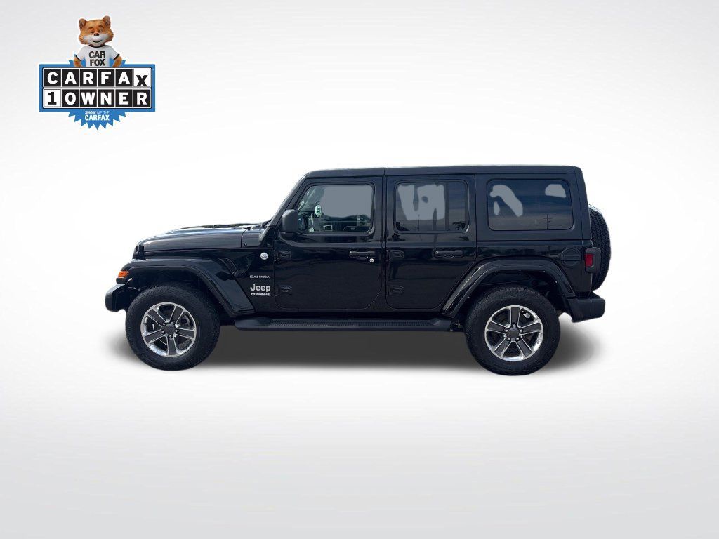 Used 2021 Jeep Wrangler Unlimited Sahara w/ Cold Weather Group AWD/4WD image 2