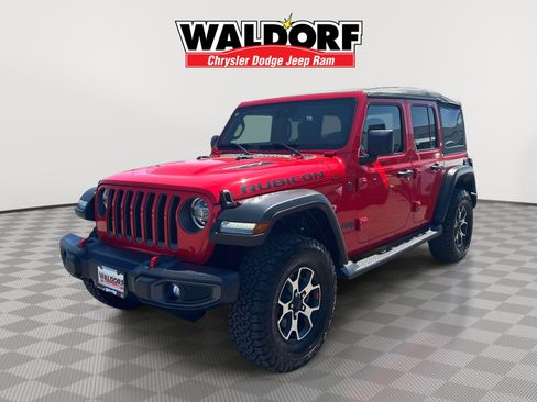 Used 2021 Jeep Wrangler Unlimited Rubicon AWD/4WD image 3