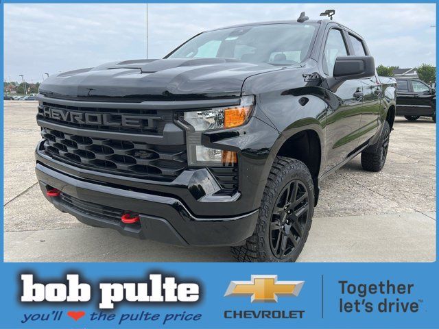 Used 2023 Chevrolet Silverado 1500 Custom Trail Boss w/ LPO, Dark Essentials Package AWD/4WD image 1