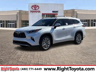 New 2026 Toyota Highlander Platinum