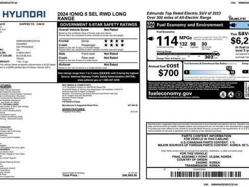 Used 2024 Hyundai Ioniq 5 SEL RWD image 3