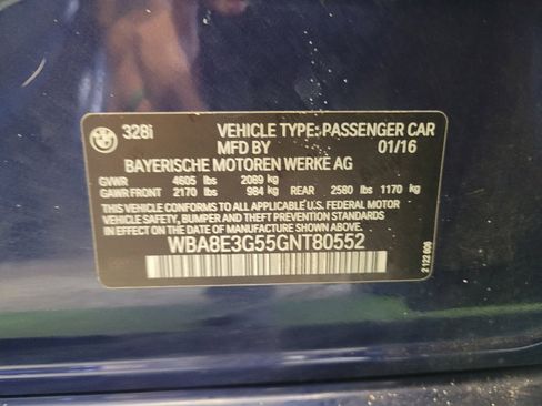 Used 2016 BMW 328i xDrive Sedan AWD/4WD image 33