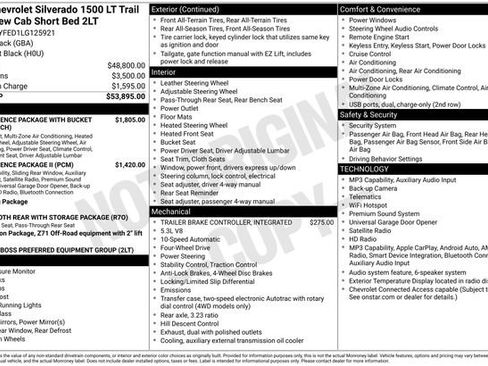 Used 2020 Chevrolet Silverado 1500 LT Trail Boss AWD/4WD image 4