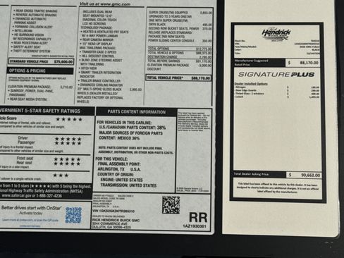 New 2026 GMC Yukon XL Elevation w/ Elevation Premium Package image 43